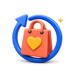 Icône sac shopping